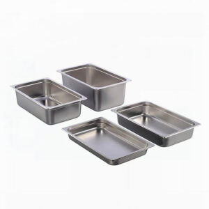 1/1 Stainless Steel Anti-Jam European Style Gastronomy Pan 53x32.5CM