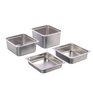 1/2 Stainless Steel Anti-Jam European Style Gastronomy Pan 32.5x26.5CM